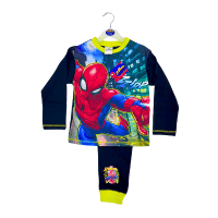 Official Older Boys Spiderman 'ZZIPP' Pyjamas