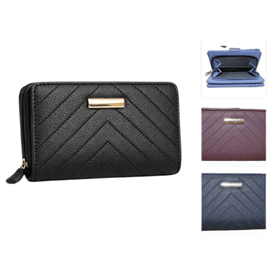 Ladies Multi Card + Coin Zip Purse