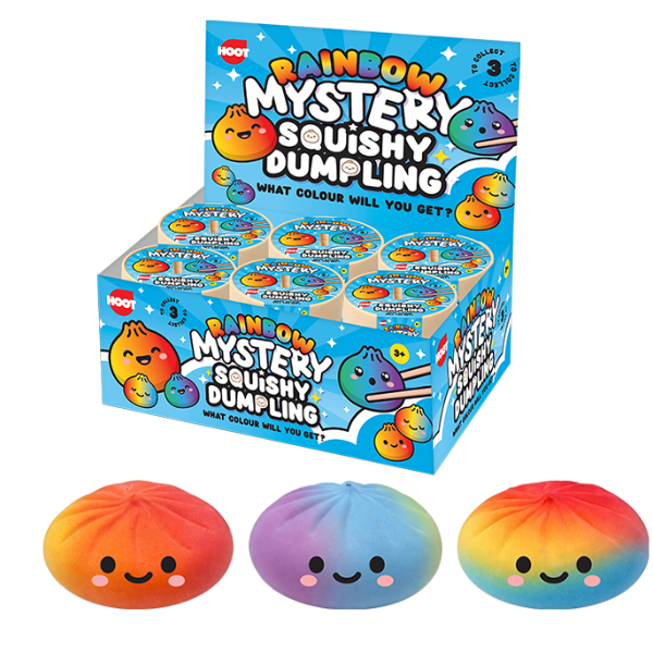 Rainbow Mystery Squishy Dumplings - 8.5cm