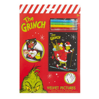 Official The Grinch Velvet Art Set