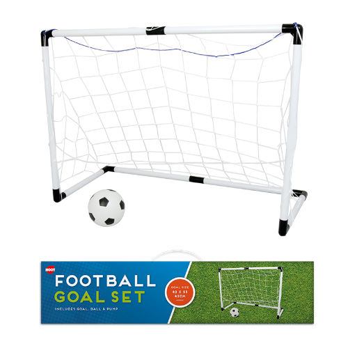 Football Goal Set With Pump And Ball