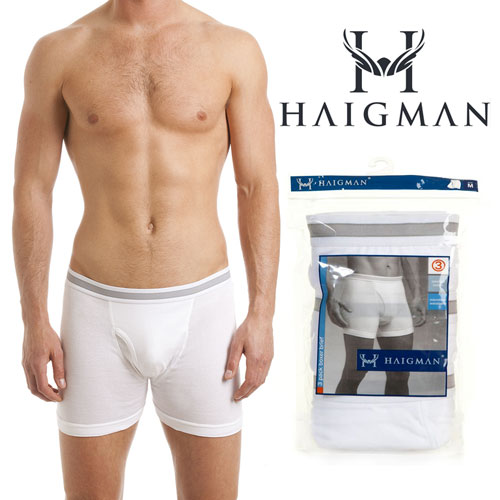 Haigman 3 pack Luxury Combed Cotton Boxers