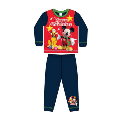 Official Younger Boys Mickey Mouse Christmas Pyjamas
