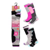 Ladies 2 Pack Thermal Ski Socks