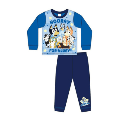 Official Bluey 'Hooray' Younger Boys Pyjamas