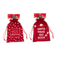 Christmas Print Pet Sack