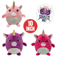 Unicorn Plush Soft Toy 10"