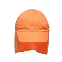 Boys Light Orange Legionnaire Printed Cap