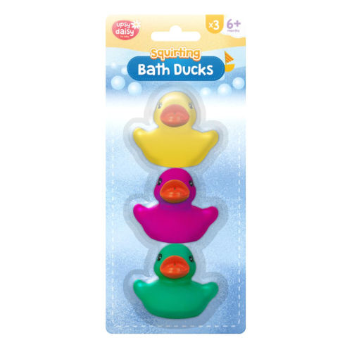 Squirting Bath Ducks 3 Pack