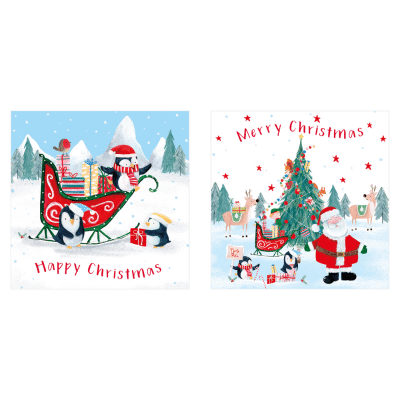 North Pole 20 Pack Christmas Cards