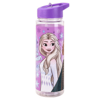 Official Frozen Pop Up Straw Bottle