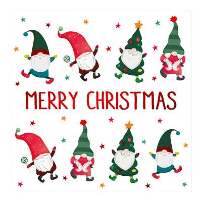 Merry Gonk 12 Pack Christmas Cards