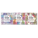 Relax With Colours Colouring Book 60 Page