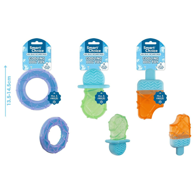 Smart Choice Summer Cooling Rubber Dog Toy