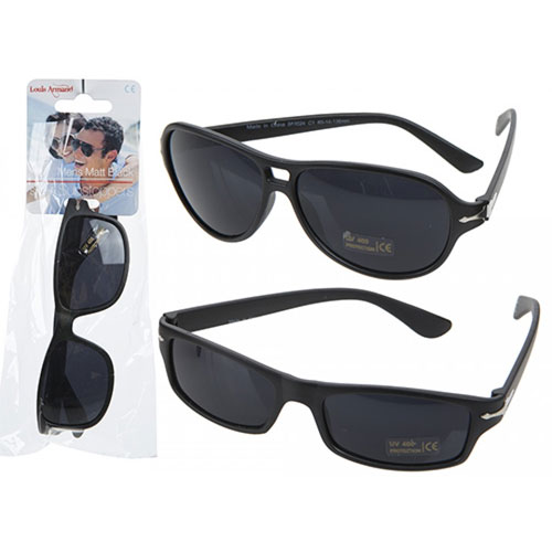 Mens Matt Black Sunglasses Wholesale Glasses Wholesale Poundlines A&K Hosiery Cheap