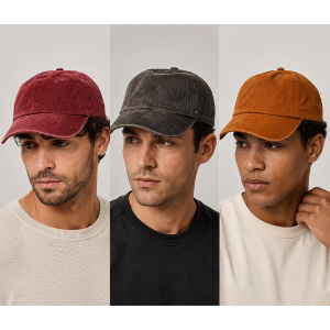 Adults Stonewashed Baseball Cap Assorted