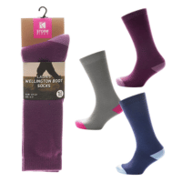 Ladies Wellington Boot Sock