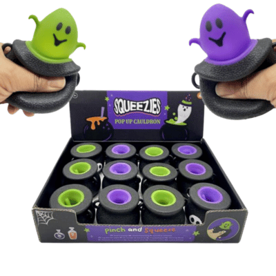Squeezy Spooky Cauldron Pop Out Toy