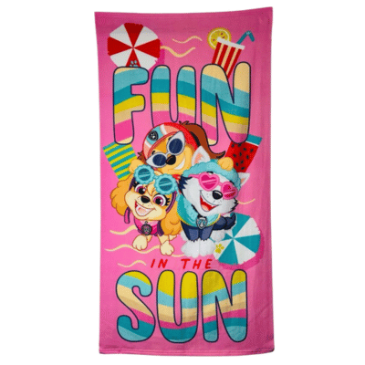 Official Paw Patrol Skye Microfibre Towel