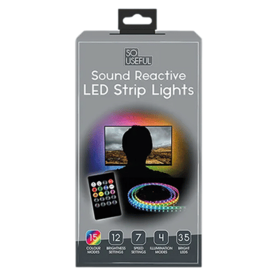 Sound Reactive LED Strip Lights 2M