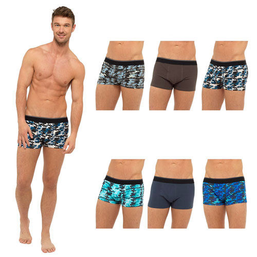 Mens 3 Pack Camo Boxer Shorts | Wholesale Underwear | Wholesale Boxer ...