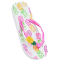 Girls Pineapple Print Flip Flop