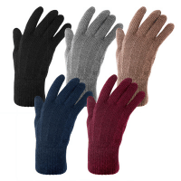 Ladies Brushed Thermal Touch Screen Gloves