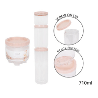 Coco & Gray Spin & Save Round Storage Conister 710ml