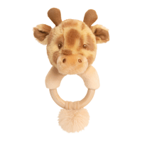 14cm Keeleco Huggy Giraffe Ring Rattle