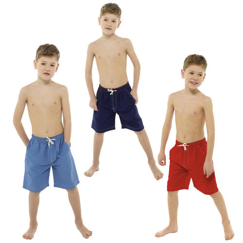 Boys Swim Shorts Block Colour Mix | Wholesale Swim Shorts | Wholesale ...