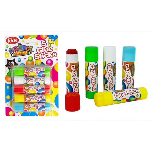 Kids Water Based Coloured Glue Sticks
