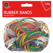 Elastic Coloured Rubber Bands