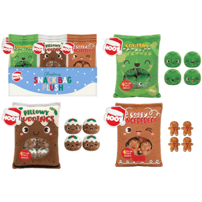 Christmas Snack Bag Plush
