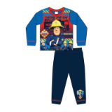 Boys Toddler Official Fireman Sam 1987 Pyjamas