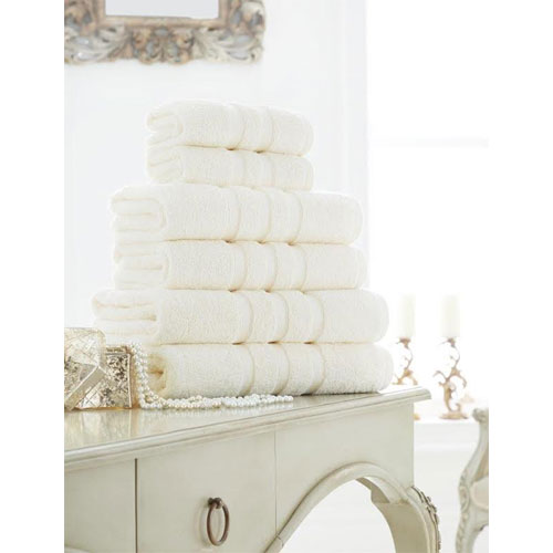 Supreme Cotton Bath Towels Cream