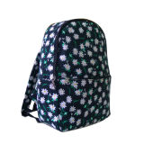 Daisy Print Single Pocket Backpack