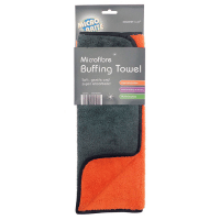 Micro Brite Microfibre Buffing Towel - Orange