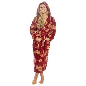 Highland Cow Supersoft Flannel Fleece Dressing Gown