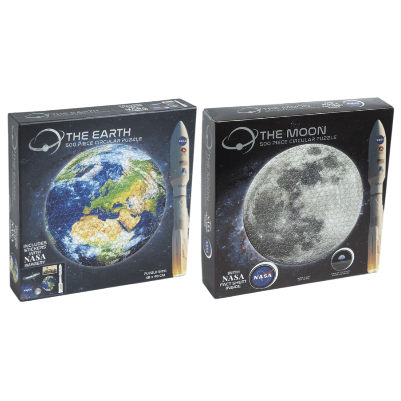 Official NASA 500 Piece Circular Puzzle - 2 Assorted