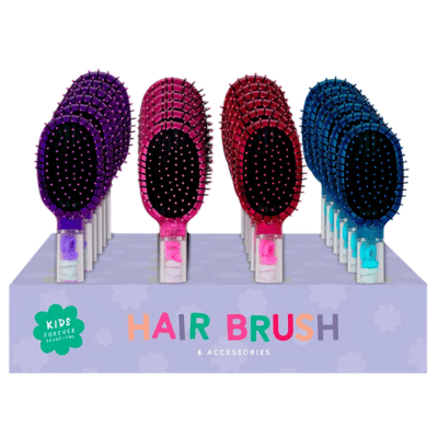 Hair Brush & Accessories With PDQ