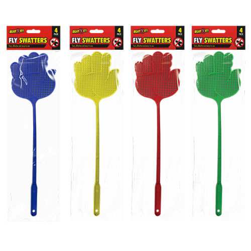 Fly Swatters 4 Pack
