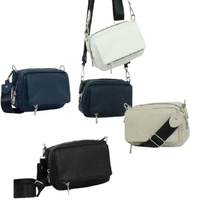 Ladies Crossbody Bag With Wide Strap Lights