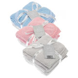 Ellie And Raff 100% Cotton 2 Pack Hooded Baby Towels