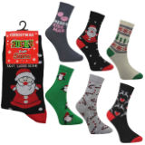 Ladies Novelty Design Christmas Socks