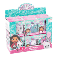 Official Dreamworks Gabbys Dollhouse Fluffy/Sequin/Squishy Mini Diaries With Surprises