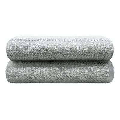Royal Stripe Hand Towels Grey