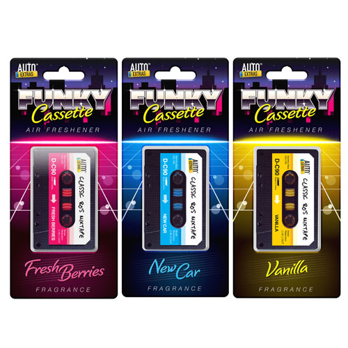 Funky Cassette Car Air Freshener