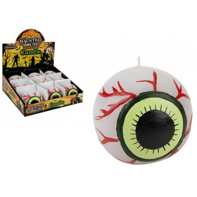 Haunted House Spooky Eyeball Candle