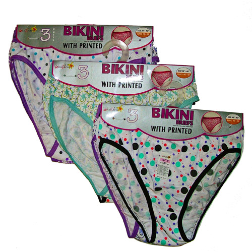 Wild Orchid Bikini Briefs Patterned