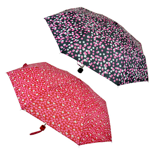 Heart And Spot Supermini Umbrella